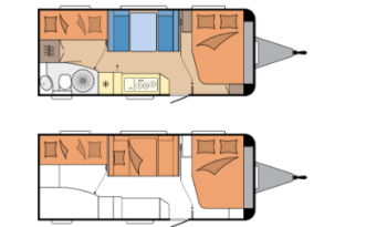 HOBBY DeLuxe 545 KMF, Neufahrzeug, Modell 2026 voll