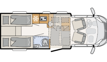 Dethleffs Just Camp T6812 EB voll